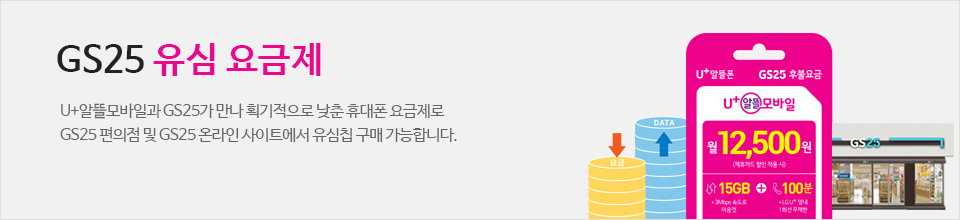 GS25 유심 요금제